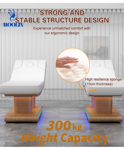 Table de soin électrique motorisée MOOLIN pour le visage, <span class=keywords><strong>lit</strong></span> de beauté à 4 moteurs, mobilier médical et cosmétique, rangement pratique, <span class=keywords><strong>lit</strong></span> de beauté pour spa - Product Image 6