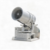 Canon à brouillard agricole de 40 m avec direction de pulvérisation réglable pour la lutte antiparasitaire des vergers
