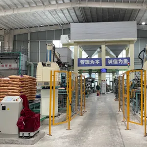 Máquina de procesamiento de fertilizantes, máquina de distribución de fertilizantes en la planta