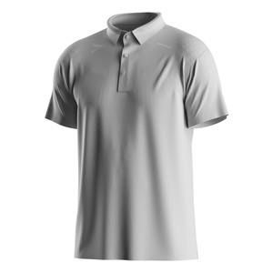 Polo rafraîchissant pour homme, découpe laser sans couture, tissu respirant à séchage rapide, col de qualité supérieure - Product Image 1
