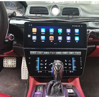 Tulis Dual IPS Touch Screen Cockpit untuk Maserati GranTurismo GT GC 2007-2017 Android 13 Head Unit Panel Kontrol AC