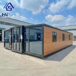 Grande Maison Préfabriquée Moderne Extensible en Conteneur de 20/40 pieds, Cuisine Préfabriquée, Habitation Portable - Product Image 1