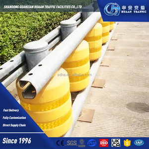 Barrera de seguridad vial PE Barrera de choque anticolisión Rodillo anticolisión para barreras de tráfico de curva tallada - Product Image 5