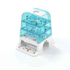 New Arrivals Interactive <strong>Cat</strong> Toy Pet Feeder 3 Difficulty Levels Slow Feeder <strong>Cat</strong> Senses Food Tree - Product Image 2