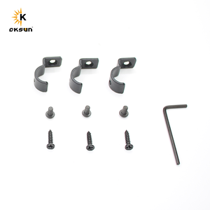 Oksun Kit <span class=keywords><strong>de</strong></span> rail <span class=keywords><strong>de</strong></span> quincaillerie pour <span class=keywords><strong>porte</strong></span> <span class=keywords><strong>de</strong></span> <span class=keywords><strong>grange</strong></span> coulissante Accessoire pour petite armoire - Product Image 6