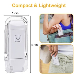 Lampe de lecture LED USB rechargeable, luminosité réglable, protection des yeux, lampe à clip pour livre, marque-page portable, lampe de lecture - Product Image 6