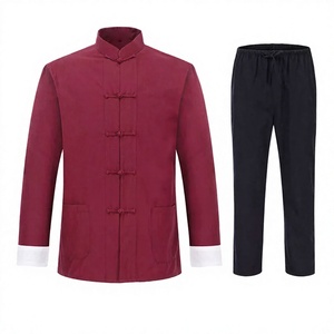 Nouvelle veste décontractée de style streetwear pour hommes, conçue par des designers de mode, 100% coton, arts martiaux, kung-fu, kimono - Product Image 1