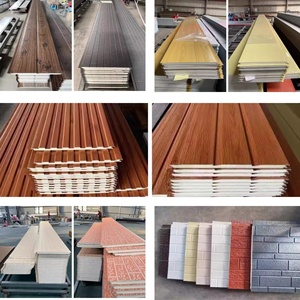 Matériaux de construction chinois : Panneaux muraux insonorisants, panneaux de toiture sandwich en PU, panneaux isolants métalliques en PU - Product Image 1