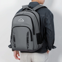 Sac à dos multifonctionnel pour homme, Oxford, fermeture éclair, grande capacité, 20-39L, affaires, décontracté, loisirs, ordinateur portable, léger, voyage en plein air