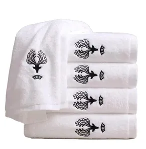 Luxueux 100% coton 30x60 pouces Nervuré Douche Bain Hôtel Spa Serviette