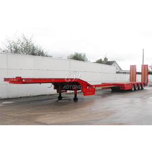 <span class=keywords><strong>Remorque</strong></span> <span class=keywords><strong>de</strong></span> transport à 4 essieux extensible à lit bas, avec pales d'éolienne, populaire au Vietnam - Product Image 3