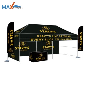 Carpa de Venta Maxcanopy <span class=keywords><strong>para</strong></span> Mercado, Almacenamiento, PVC Resistente, Económica, Grande, Puesto de Comida, Terraza, Gazebo Comercial, Tipo Lodge, Lujo, Estilo Chino - Product Image 2
