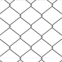 Grillage de sécurité Cyclone Diamond en acier galvanisé à maille losangée, revêtu de PVC, étanche, haute résistance pour applications agricoles