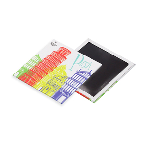 Metallo personalizzato <span class=keywords><strong>foto</strong></span> 3D magnete frigo, su misura banda stagnata magneti da frigorifero, Souvenir turistico Italia Pisa stagno frigo magnete frigo - Product Image 1