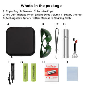 Ideatherapy Mới 5 wavalengths điều trị ngọn đuốc ánh sáng TL09-J vết thương điều trị cập nhật đóng gói điều trị ngọn đuốc ánh sáng màu đỏ đèn Pin - Product Image 5