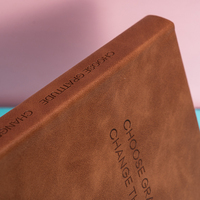 Agenda en cuir PU écologique personnalisé de haute qualité pour cadeaux d'entreprise, service de fabrication en gros personnalisé