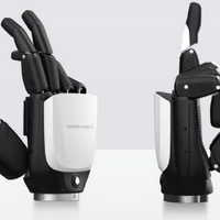 Mano Robótica Humanoide Industrial Lingheyun 6DOF RH56DFX con Caja de Engranajes, Fuerza de Agarre de 15N, Control de Posición, para Investigación y Prótesis, 5 Mandíbulas