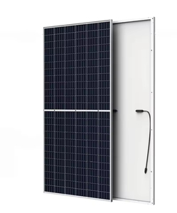 Paneles Solares Monocristalinos de Media Celda PERC al por Mayor, 550W, Alta Eficiencia 20.26%, Marco de Aluminio Anodizado - Product Image 1