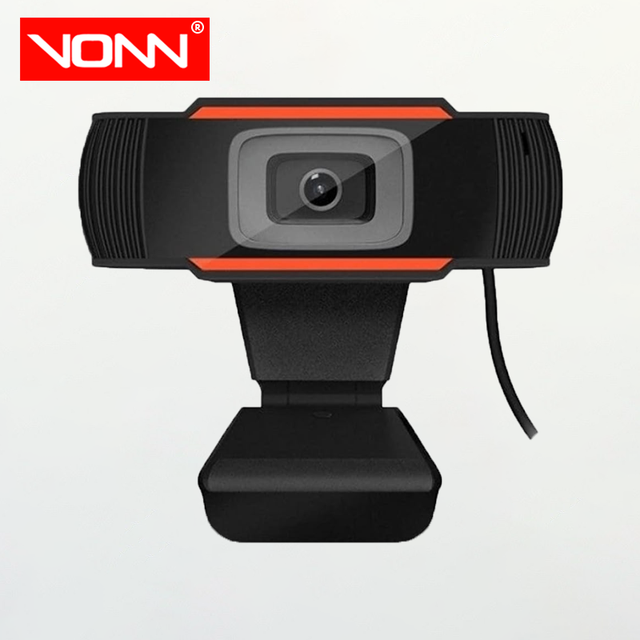 Factory Sale 720P HD CMOS Sensor USB Web Camera with 180 Wide Angle Noise Canceling Built-in Microphone for PC Laptop Desktop
