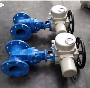 Actionneur électrique motorisé 380V Vanne Papillon <span class=keywords><strong>Vannes</strong></span> à bride - Product Image 3