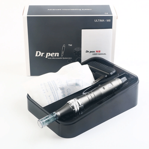 Amélioration de la texture du visage, infusion de sérum et amélioration du teint avec l'appareil <span class=keywords><strong>Dr</strong></span> <span class=keywords><strong>Pen</strong></span> <span class=keywords><strong>Ultima</strong></span> M8 à <span class=keywords><strong>6</strong></span> vitesses - Product Image 4