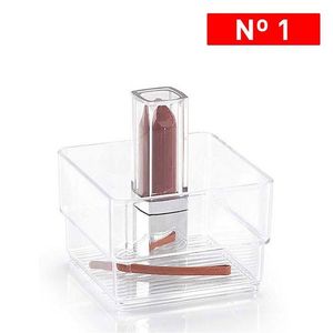 Plastic Storage Box Organizer For Makeup Lipstick Holder Clear Container N1 - Product Image 3