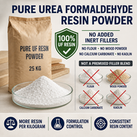 Poudre de résine urée-formaldéhyde UF haute résistance pour la fabrication de panneaux de particules MDF