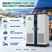 30kW 65kWh stockage solaire commercial BESS armoire de stockage d'énergie pour stations-service et commerces routiers