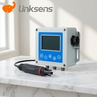 Capteur de pH industriel personnalisable OEM, électrode en verre, testeur de qualité de l'eau pour la surveillance de l'aquaculture et de l'hydroponie