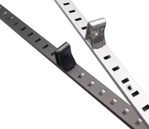 Clip en métal trou horizontal <span class=keywords><strong>colonne</strong></span> vitrine étagère support accessoires trou horizontal <span class=keywords><strong>colonne</strong></span> - Product Image 2