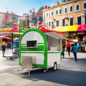 Chariot de pizza mobile standard de l'Australie à prix d'usine kiosque de nourriture en plein air snack machines magasin de camions à vendre