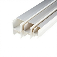Goulotte de câblage en PVC perforée multi-spécifications, accessoires de câblage pour l'ingénierie électrique