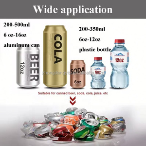 Broyeur de canettes automatique portable à moteur unique pour recyclage domestique de canettes de bière, de soda, de bouteilles en plastique et de canettes en aluminium – Facile à utiliser - Product Image 4