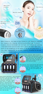 Nouvelle machine de microdermabrasion à l'eau oxygénée à rotation 360°, hydratante pour le visage, 2 en 1, petite bulle, pour usage en <span class=keywords><strong>spa</strong></span> Feishuttle - Product Image 5