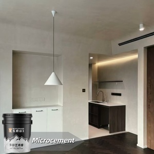 Wufushan Modern Microcemento Acrilico Finitura Impermeabile per Decorazione Pavimenti e Pareti di Hotel e Bagni - Product Image 4