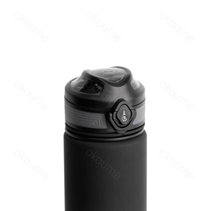 Vaso Deportivo Portátil para DJI con Logotipo y Cuerda, 650 ml, Color Negro Degradado, 100% Fibra de Polipropileno y Tritán, Nuevo - Product Image 6