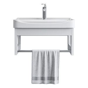 Wholesale Luxury Hotel Ceramic Modern Square Single <strong>Bowl</strong> <strong>Bathroom</strong> Washbasins Commercial Basin <strong>Sink</strong> - Product Image 1