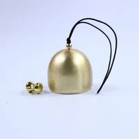 Carillons éoliens DIY en laiton, cuivre et or, clochettes pour chien et chat, mini-clochettes de porte, décorations de Noël, pendentifs d'arbre, porte-clés