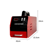 Prix d'usine Vente en gros Machine de fabrication de timbres automatique photosensible intelligente flash personnalisée