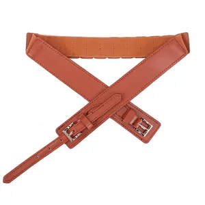 LYT327 High Quality Long Fashion Soft Waist Belts Ladies Leather Belt Women Dress Accessories Genuine Party Waistbands