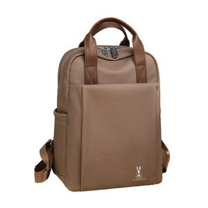 Minimalist Nylon Travel <b>Backpack</b>, Custom Logo Available, Water-Resistant <b>Backpack</b> - Product Image 1