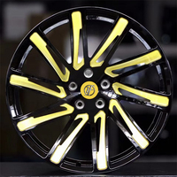 Rueda Forjada Personalizada Yufei de 20 Pulgadas 5x114.3, 20x9J Delantera / 20x11J Trasera, Aluminio Forjado 6061-T6 para Ferrari 488 GTB