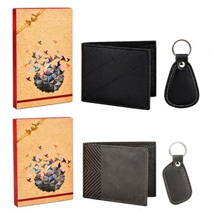 Set de Regalo Empresarial con Logotipo Personalizado, Cartera de Cuero, Llavero, Caja de Regalo, Obsequio Corporativo Promocional - Product Image 1