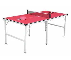 Meja tenis meja portabel dalam ruangan untuk anak-anak