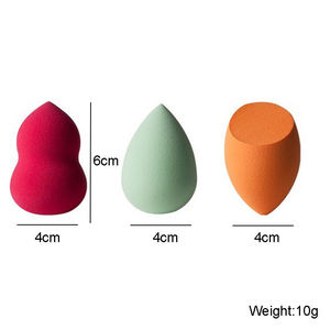 YRX Professional Custom Logo Makeup Sponge Multi Types Latex Free Makeup Applicator Eco Friendly New Powder Puff Makeup Sponge - Product Image 4