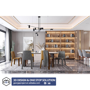 Servizio di Design d'Interni di Lusso, Soluzione Completa per la Casa, Servizio di Progettazione 3D, Rendering 3D, Design Murale - Product Image 2