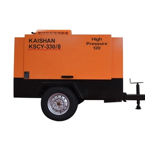 Compresor <span class=keywords><strong>de</strong></span> <span class=keywords><strong>aire</strong></span> montados en motor móvil, 250 cfm, barato, usado en minería para perforación <span class=keywords><strong>de</strong></span> pozos - Product Image 1