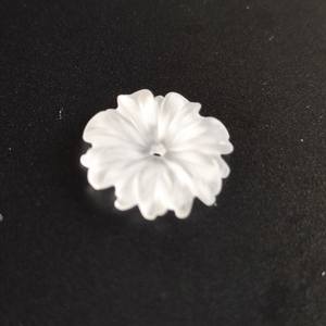 F3 F7 12mm 14mm Flor de cuarzo esmerilado multipétalo hecha a mano - Product Image 3