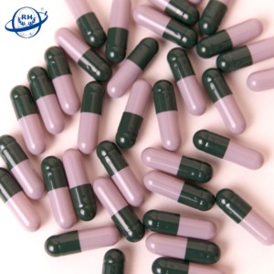 Bunte gute Qualität Leere vegetarische Kapseln Bester Preis Verkauf Hohl kapsel schale Größe 0 - Product Image 2