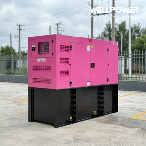 Generadores Diésel Silenciosos con ATS de 20KW 30KVA 40KVA 50KVA 80KVA 100KVA 150KVA 200KVA 250KVA con Motor Cummins Perkins a Bajo <span class=keywords><strong>Precio</strong></span> - Product Image 1